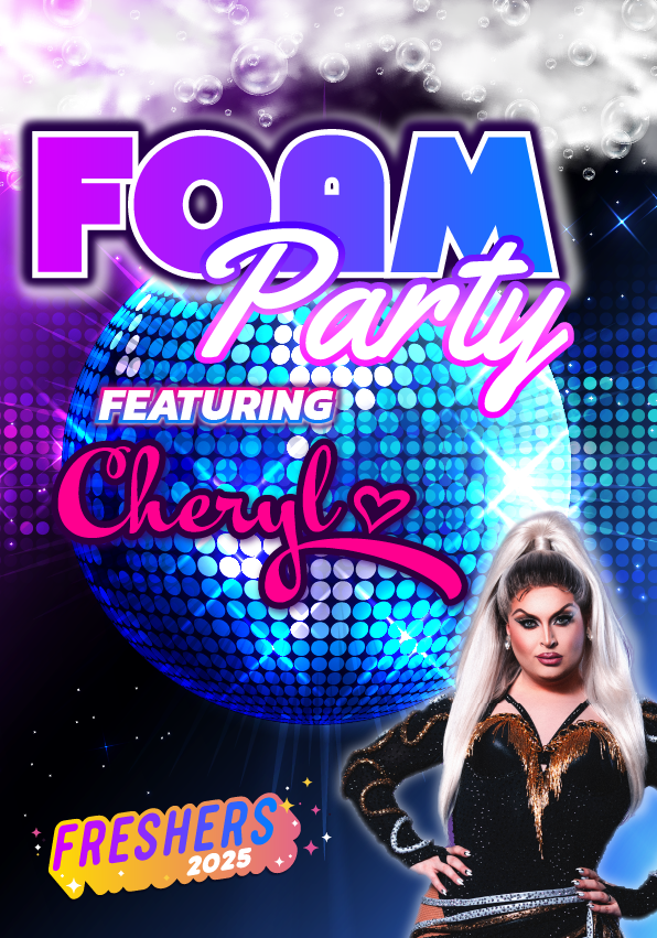 Foam Party Featuring Cheryl